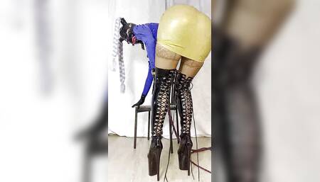 Rubber Queen Slavena Worship My Latex Skin 1
