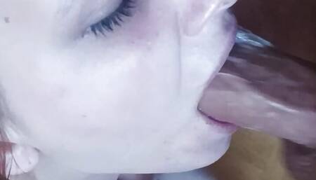 Slut MILF Wife getting Rough Face Fuck and Cum on her Face