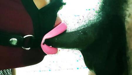 BSDM COLOMBIAN slop queen sub slut LIPS 4K