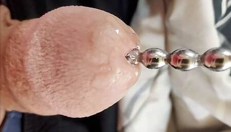 Cock sounding my soft little dick! A grower not a shower