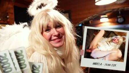 Czech Streets 140: Devilish Foursome! With Angel who Sucked me