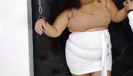 I asked for room service to teach me how to use the BDSM in the room