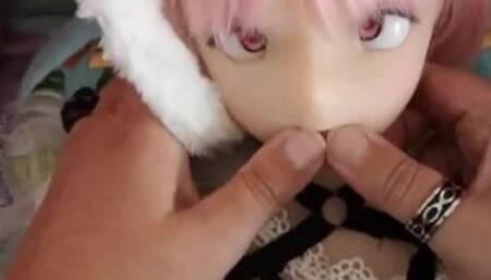 fucking my doll very hard