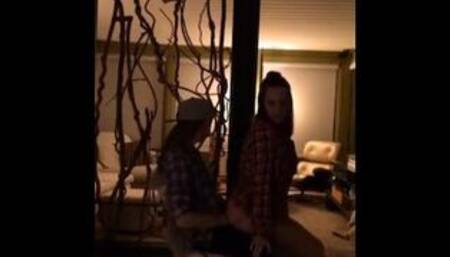 Horny couple fucking hard
