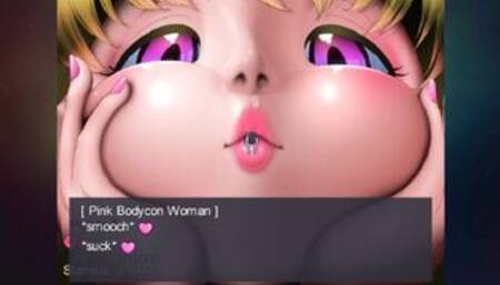 Little snatcher Pink Bodycon Woman