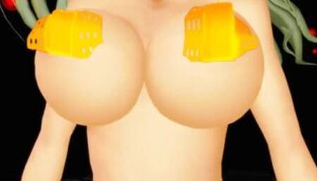 【MMD】Adhesive plaster Atago-san's - bikini dance ♪【R-18】