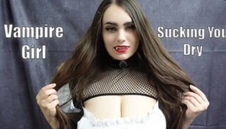 POV ASMR Sexy Vampire Girl Draining your Dick