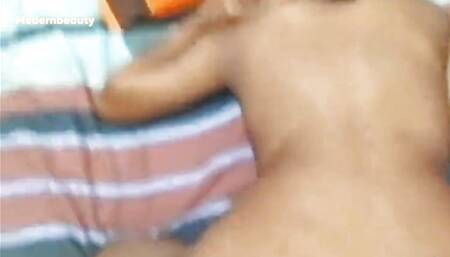 Hard fuck with condom with horny husband. desi bangla porn