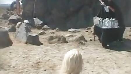 Two Chicks Enjoy Outdoor Oral and Anal Sex and Gets Filled with Cum