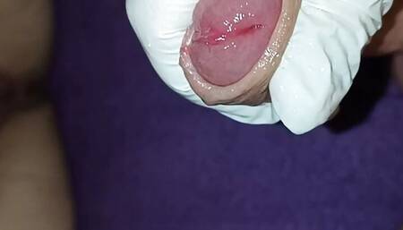 "Married Couple Explore Intimacy: Husband Inserts Hand in Wife's Vagina, Both Masturbate"