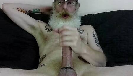 JerkinDad14 - Watch Me Masturbate My Cock And Experience The Ulitmate Pleasure In Penis Masturbation
