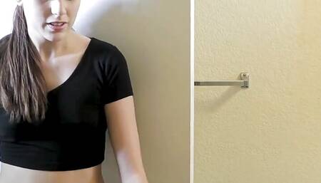 Miranda Miller Gives Stepbro Handjob in Shower