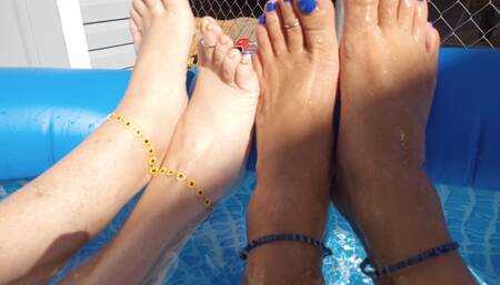 Foot fetish couple compilation of foot clips