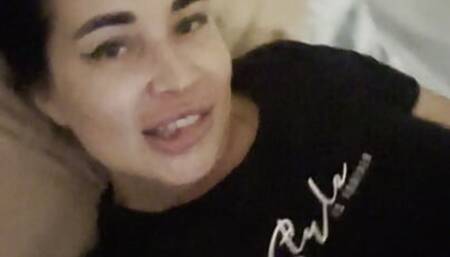 Thick breasted MILF loves anal dildo play