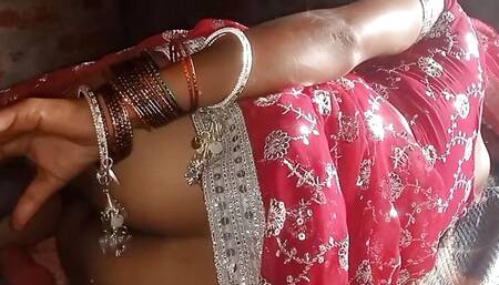 Indian desi hot Newly married Bhabhi Fucking in Doggy styly in hinde