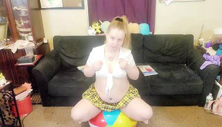 Plaid Skirt - New Classic Beach Ball