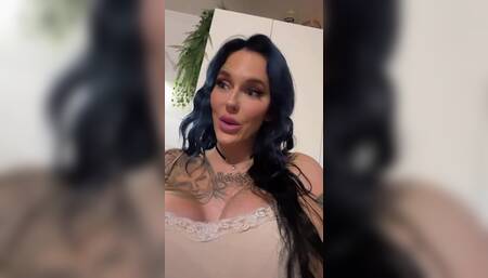 .POV Mummy catches you with her panties
