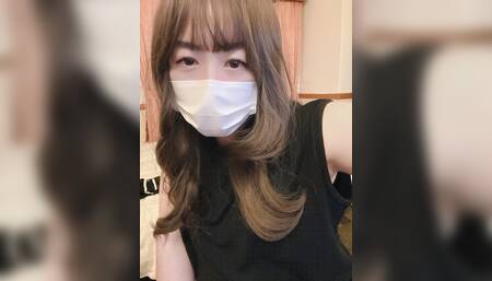 部屋着でオナニー