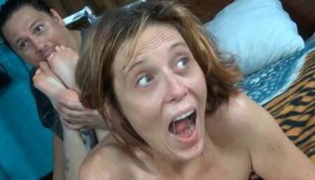 Janice Winthrop's Insane Toe Tickling (5'8", size 9.5)