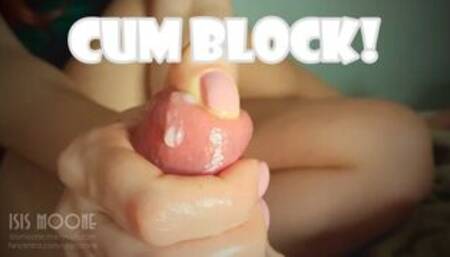 Happy New Year handjob: It doesn't mean I'll let you cum! Ruined orgasm and cum block - Isis Moone