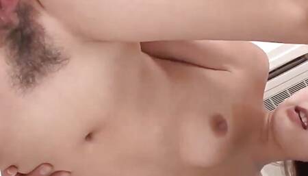 Nozomi Nishiyama gives a deep throat to two before porking - Horny JAV XXX!