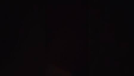 Dirty bitch sucking cock.