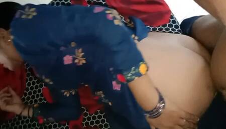 Hot Indian Desi Wife Fucked In Blue Suit Salwar