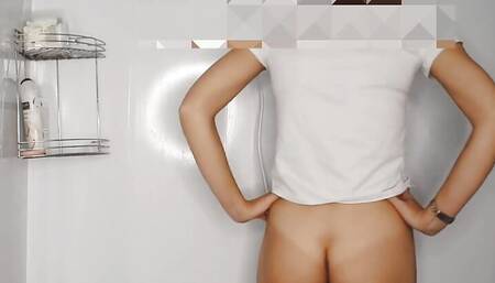 My secret video Online -ENEMA in the shower