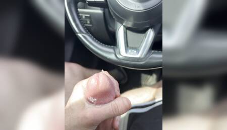 Endless Gushing Cum! Yummy Young Horny Guy Loosens Longlasting Loud Hot Load in Starbucks Carpark!