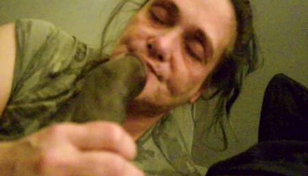 Tending to His Beautiful Cock