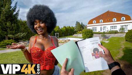 DEBT4k. Small Debt, Big Pussy. Hot sex with Lexi Luv