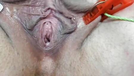 Pussy Cum Close up