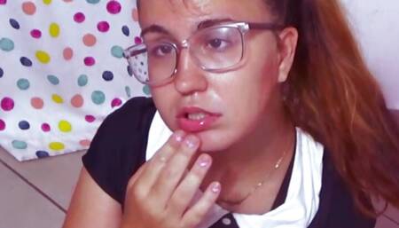 Slut will do anything for daddy