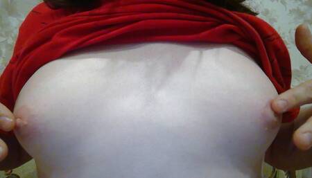 Showing My Breasts Naked