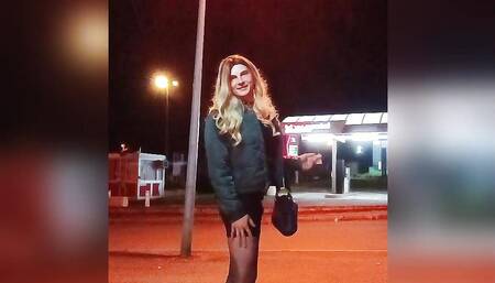 Beautiful little slut trans shemale whore a cock transvestite french celia cross