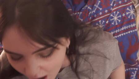 ASMR Wet blowjob POV. Watch with headphones on - MILF
