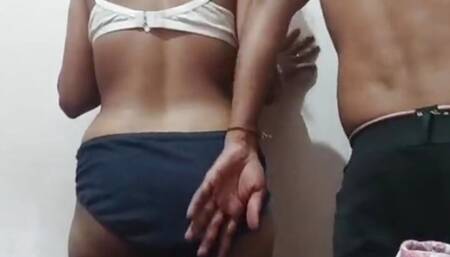 Cute wife desi bhabhi and ramantic dever  sex  hot beautiful  latina tight pussy big dick with ruhi