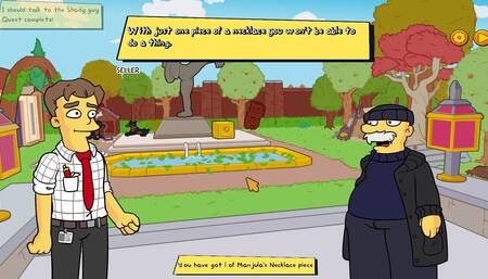 Simpsons - Burns Mansion - Part 10 Manjula Quest By LoveSkySanX