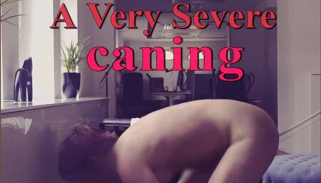 A Very Severe Caning for the Amateurboy
