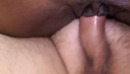 Milf suck her daddies balls before riding his dick