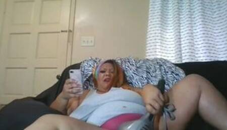 horny Black Milf needs more power