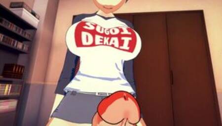 Futa Uzaki-chan has not only big breasts..