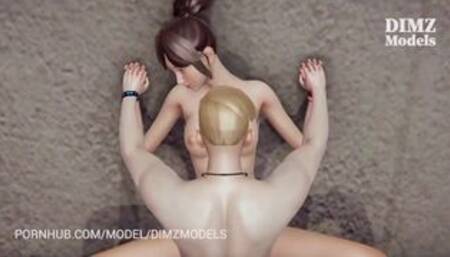 Ryan and Ameri Vol.1 Japanese Teen Girl Athlete Having Hardcore Rough Sex With Her Senior In A Gym