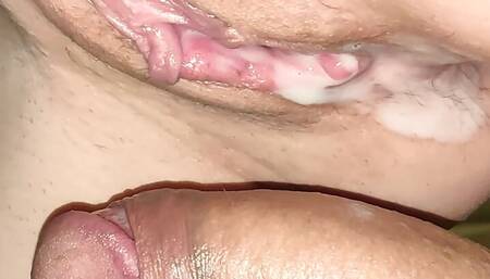 Hotwife Cums During Sloppy Seconds Sex, Gets Double Creampied