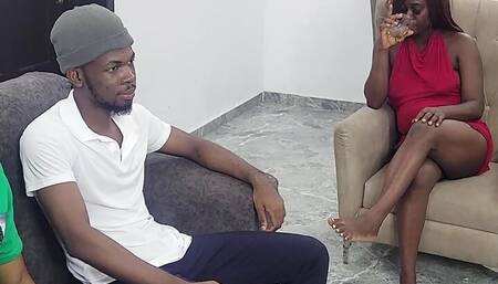 Dirty wife cheat with her lover and get fuck hard