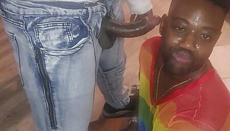 FOR GAY PRIDE ????️&zwj;???? FUCK FAG THROAT ! - Onlyfans Supahead21