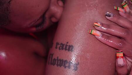 Two Girls Get Freaky In The Shower