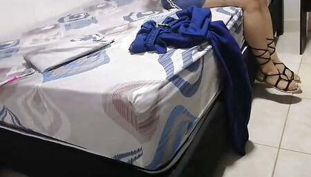 The Husband Goes Out to Work and She Eats the, She Didn't Want to, but Since