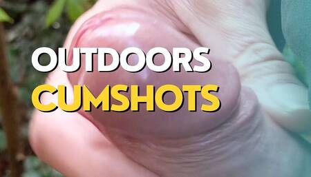 Outdoor Amateur Cumshots