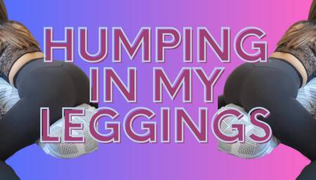 naughty teacher humping with her leggings on